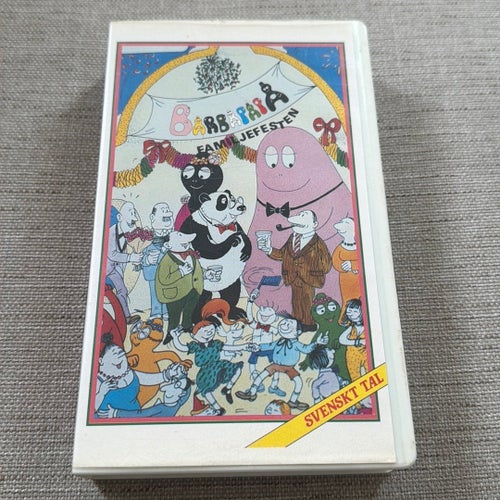 Barbapapa Familjefesten VHS