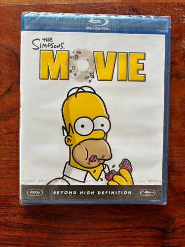 The Simpsons Movie - Blu-ray Ny/inplastad
