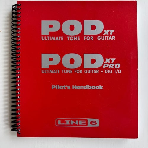 POD XT POD XT PRO Pilot's Handbook
