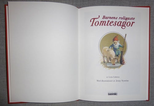 L Gahrton - Barnens roligaste tomtesagor. Illustrerad
