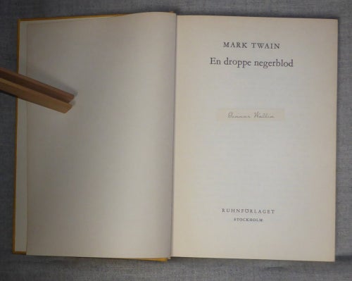 Mark Twain - En droppe negerblod