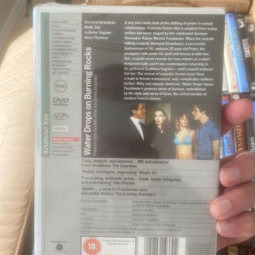 DVD: Water Drops on Burning Rocks