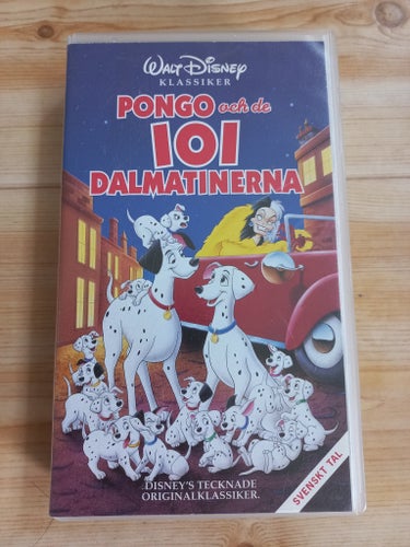 Pongo och de 101 Dalmatinerna (VHS)
