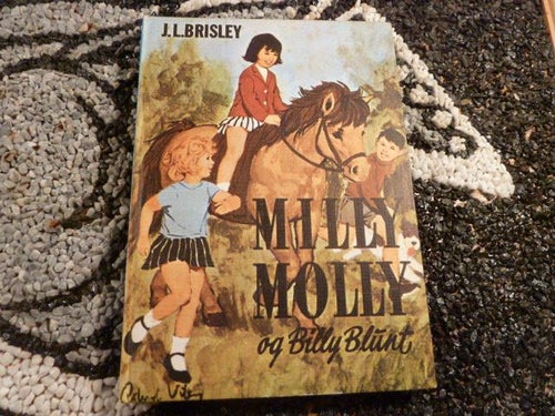 MILLY-MOLLY OG BILLY BLUNT, JOYCE L. BRISLEY, 1976, BOG, BOK PÅ DANSKA