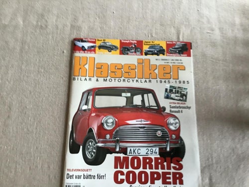 KLASSIKER NR 5 2005 SAAB 92,FORD TAUNUS,TRIUMPH TORPY,VOLVO PV,DUETT,JAGUAR XJ6