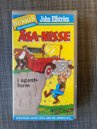 Åsa Nisse i agentform - VHS