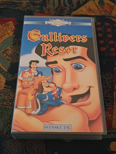 Gullivers Resor VHS Svenskt Tal