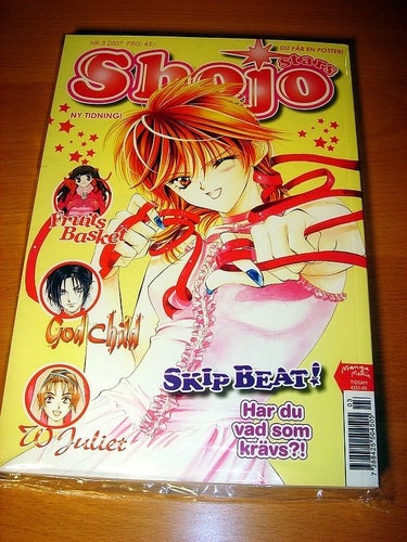 SHOJO STARS (svensk) NY OLÄST Nr 3 2007