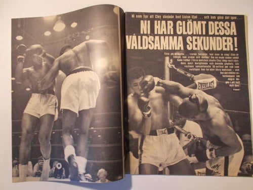 SE Nr 46 1964 Kurre Hamrin Cassius Clay Hagar Kennebo utvik Karin Stenbäck