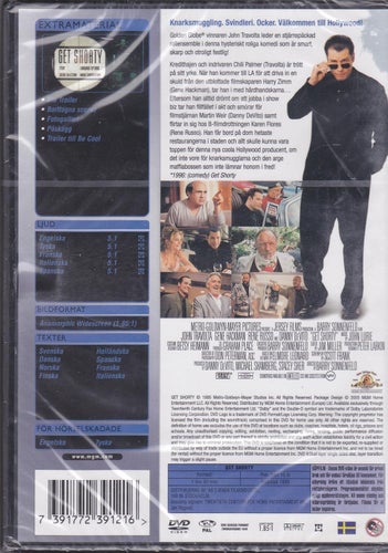 DVD / Get Shorty / 2-disc Special Edition / Travolta, Russo / Ny & Inplastad