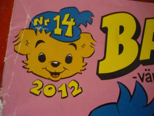 TIDNING, BAMSE, NR 14 - 2012, VÄRLDENS STARKASTE BJÖRN
