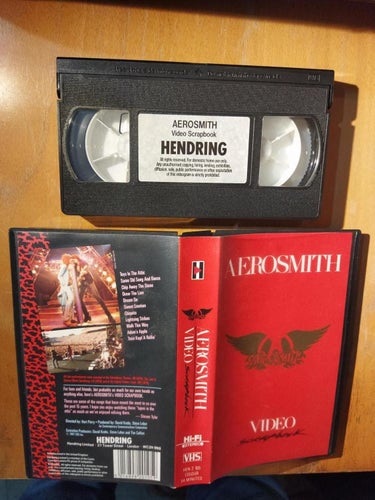 Aerosmith - Video scrapbook. VHS