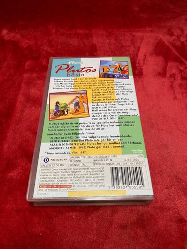Plutos Bästa, VHS! (Svensksåld)