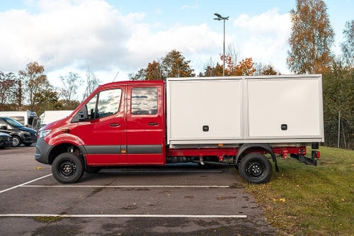 Mercedes-Benz Sprinter 319 CDI 4x4 Chassi Crew Cab Skåp 6 pl.