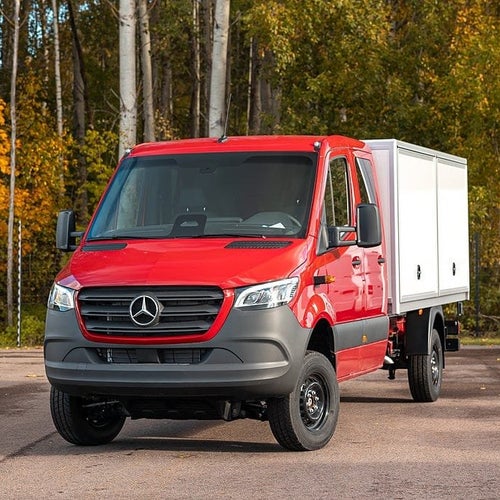 Mercedes-Benz Sprinter 319 CDI 4x4 Chassi Crew Cab Skåp 6 pl.
