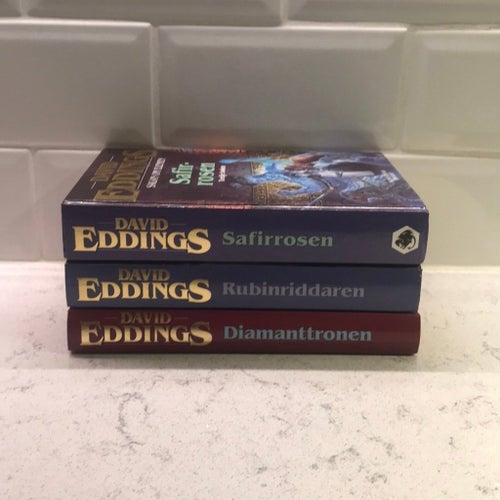 Sagan om Elenien av David Eddings, 1991-1992 inbundna
