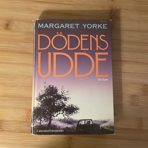 DÖDENS UDDE av Margaret Yorke, 1987 Inbunden bok.