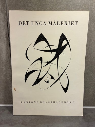 Det Unga Måleriet! Radions Konsthandbok 2 från 1949!