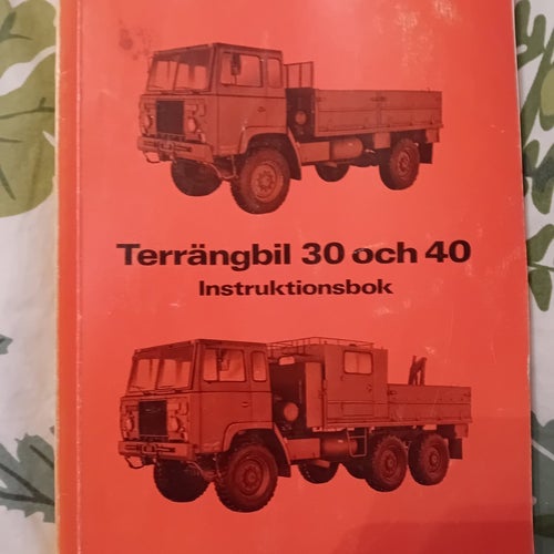 Instruktionsbok Terrängbil 30 och 40