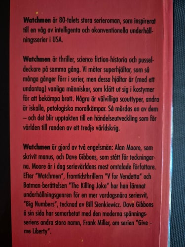 Watchmen - Alan Moore