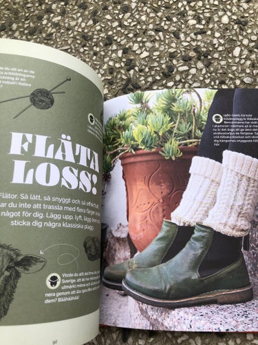 Stickbok "Sticka Nytt" av Lotta Lundin