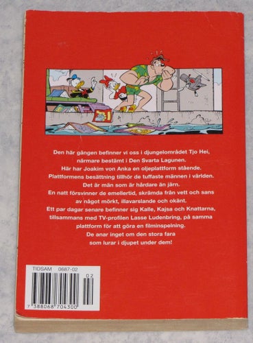 Walt Disney Kalle Anka pocket 281 PÅ DJUPT VATTEN roliga serier barn samlar