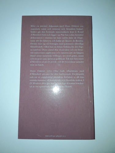 D'Alemberts dröm - Denis Diderot