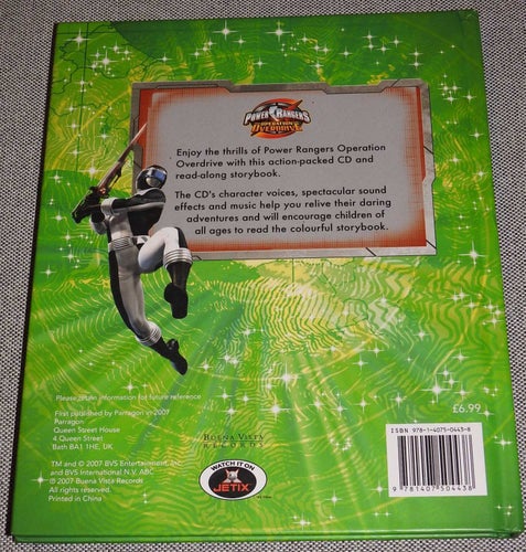 Power Rangers - Operation Overdrive - With CD of voices / soundtracks