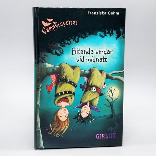 Vampyrsystrar bok 8: Bitande vindar vid midnatt av Franziska Gehm (skräck)
