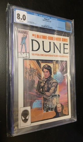 (CGC 8.0) Dune (1985 Marvel) #1