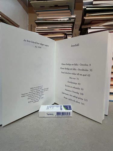 Ja eller ja? Noveller av Britt Edwall. Bok. Very Fine plus