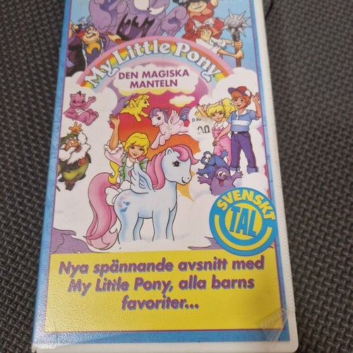 My little pony - den magiska manteln - VHS raritet