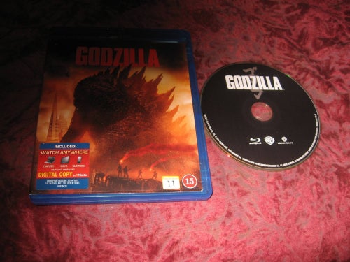 GODZILLA (AARON TAYLOR-JOHNSON,KEN WATANABE,ELIZABETH OLSEN) BLU-RAY