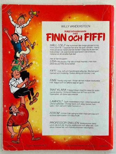 Finn och Fiffi -23. Det hemlighetsfulla slottet. VG