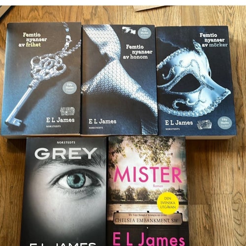Femtio nyanser av frihet av E.L. James