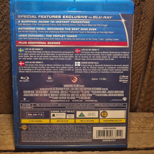 Life As We Know It - Blu-ray