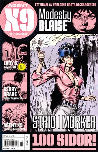 Agent X9 Serietidning 2023 nr 6 (Oläst arkivex) Modesty Blaise