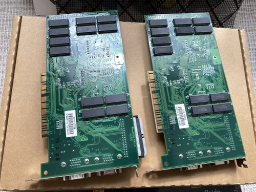 Gainward Dragon 3000 3Dfx Voodoo 2 grafikkort 2 st.