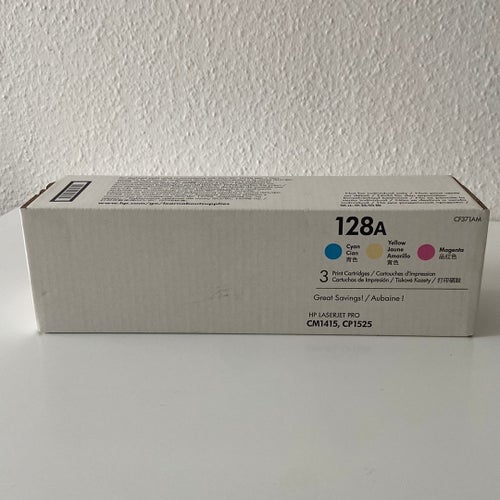 HP 128A Gul skrivarpatron (CF371AM)