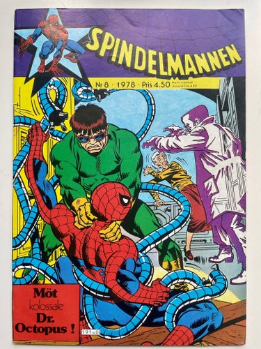 Spindelmannen Nr 8 1978