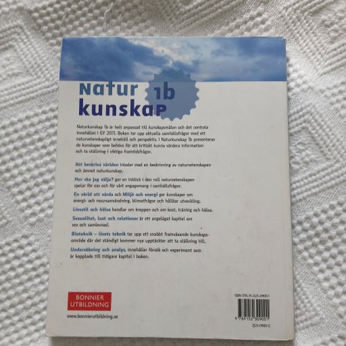 BOK - Läromedel - Naturkunskap 1b (2011)