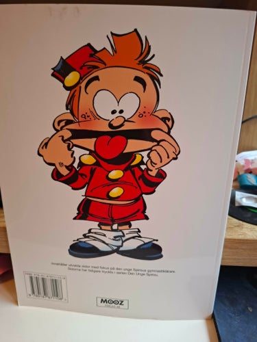 Den unge Spirou presenterar Min gymnastiklärare - Tome & Janry