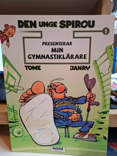 Den unge Spirou presenterar Min gymnastiklärare - Tome & Janry