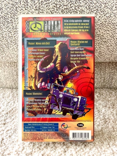Kult VHS - Jonny Quest - Resan till Serengeti VHS
