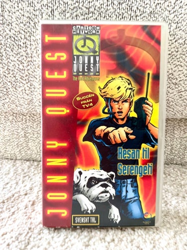 Kult VHS - Jonny Quest - Resan till Serengeti VHS