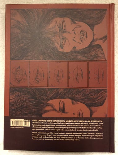 Complete Crepax Volume 1 Dracula, Frankenstein… HC Guido Crepax Fantagraphics