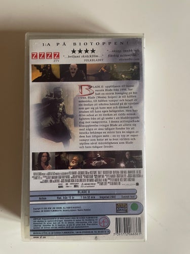 Blade II (VHS)