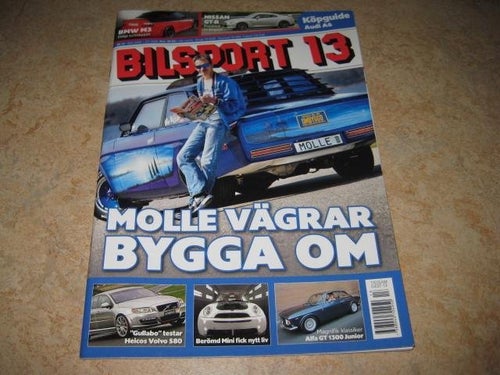 BILSPORT NR 13 2008 ALFA GT 1300 JUNIOR,NISSAN GT-R,M.M