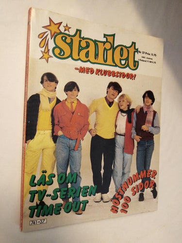 Starlet 1982 nr 37 Jacqueline Bisset, Hanson de Wolfe United Very Fine