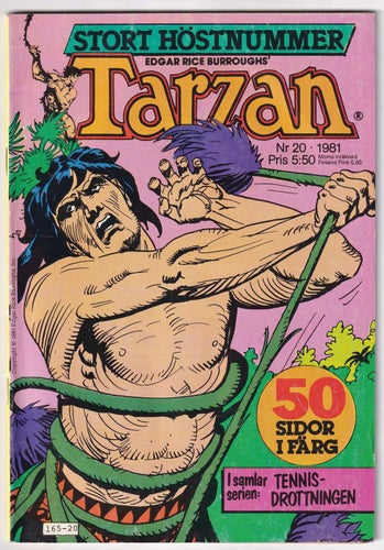 Tarzan 1981-20 Billy Jean King Bildreportage